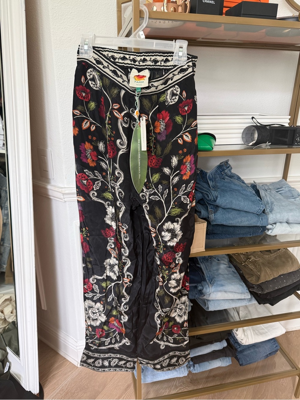 Farm Rio Rocco Flower Pants NWT